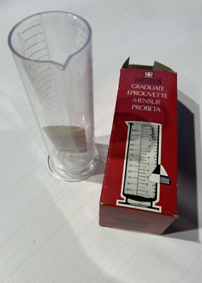 Paterson Graduated Measuring Cylinder 300ml / 11oz (NOS)
