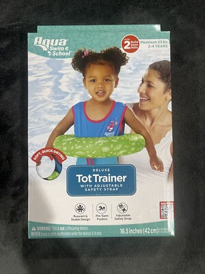 Aqua Swim School Deluxe Tot Trainer Adjustable Safety Strap Level 2-4 years