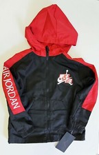 Nike Air Jordan Little Boys Jumpman Classics Full Zip Windbreaker Jacket Sz 4