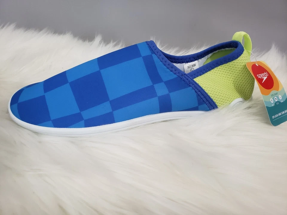 NUEVO Speedo Niños Zapatos de Agua Niños Grandes Talla 4/5 Grandes Camping Casa de Baño Playa Foto 2 de 4