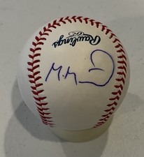 Manuel Margot Signed Rawlings Official Major League Baseball PSA DNA Autograph