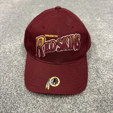 Vintage Rare Reebok Washington Redskins NFL Teams Burgundy SnapBack Hat