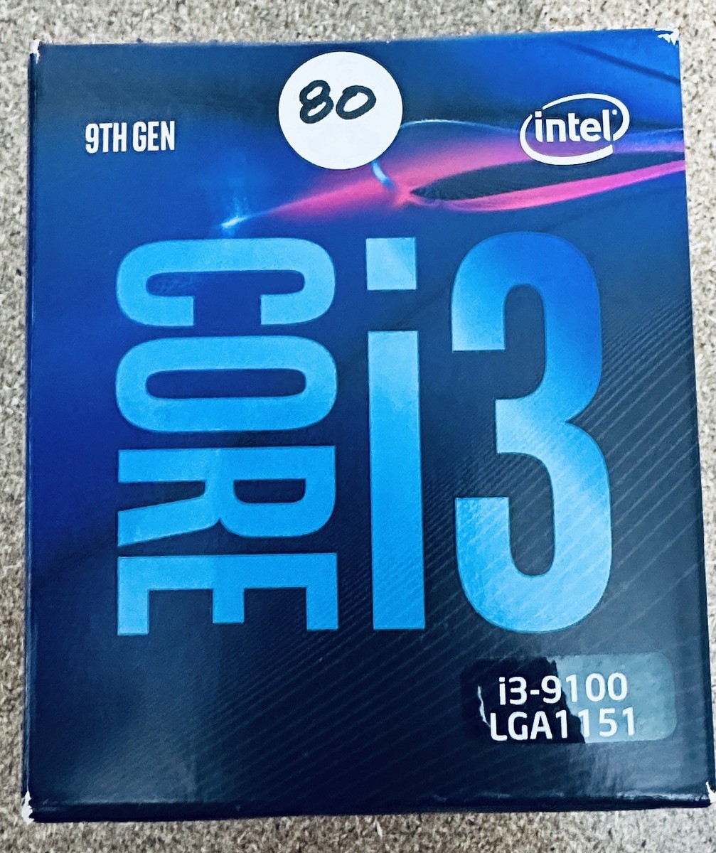 Intel Core i3-9100 【公式通販】