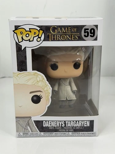 Funko Pop! Game of Thrones - Daenerys Targaryen Vinyl Figure w/ White Coat #59