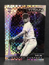Edward Cabrera 2022 Chronicles Titan RC - Building Blocks - #6 - Miami Marlins