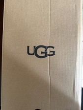 UGG W Tazz II Women's Slip-On Slippers Brown Red Suede Shearling Size 8