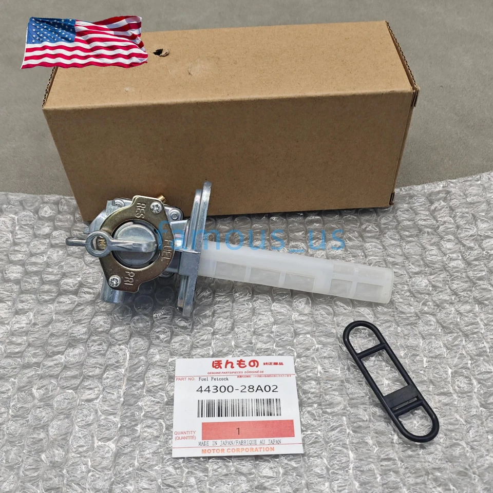 New ! Fuel Petcock Valve Switch For Suzuki GSXR1100 GSXR600W GSXR750 86-92 US - Image 3 of 4