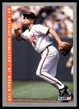 Cal Ripken, Jr. 1993 Fleer #551 Orioles MLB READ FREE SHIPPING AutographDen