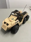 Vintage 1988 HASBRO, INC. GI Joe Desert Fox 6WD VEHICLE - AS-IS Not Complete