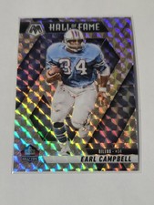 2025 Panini Mosaic - Hall of Fame Earl Campbell #294 Mosaic Prizm