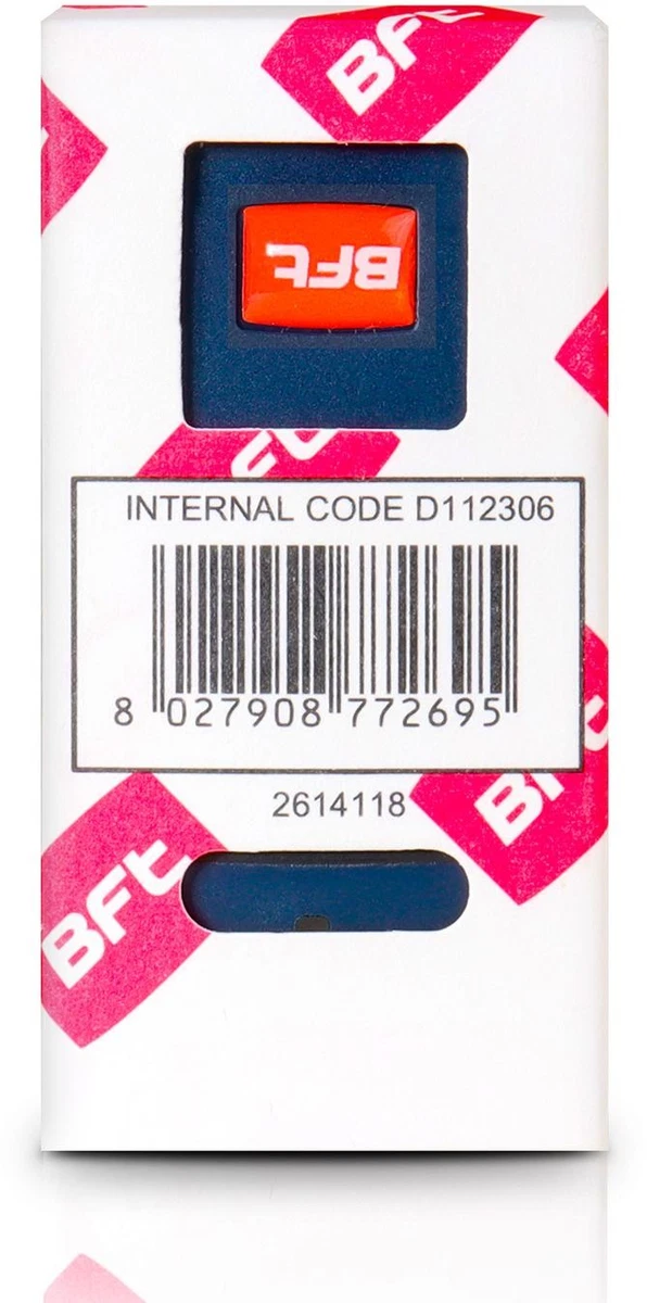 Télécommande 4 canaux BFT MITO COOL C4 433.92Mhz (D112318)