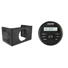 Kicker 46KMC2 Weather-Resistant Gauge-Style Media Center With Bluetooth SPX...