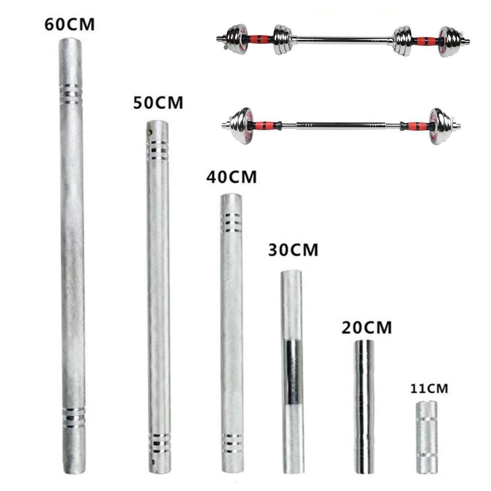 Dumbbell Extension Bar Extender Pole Barbells Connecting Coupler
Opens in a new window or tab