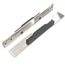 Toolex AIP8001 8" x  1.000" Vise Jaw Parallel Set - AccuSnap Workholding 