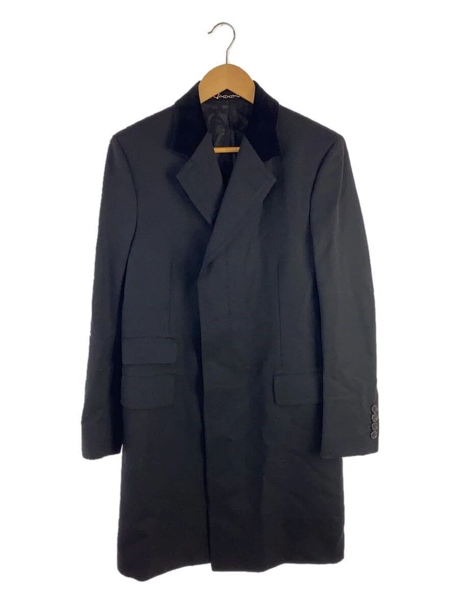 GUCCI Altro Cappotto Chester 46 Lana Nero Tinta Unita 326639