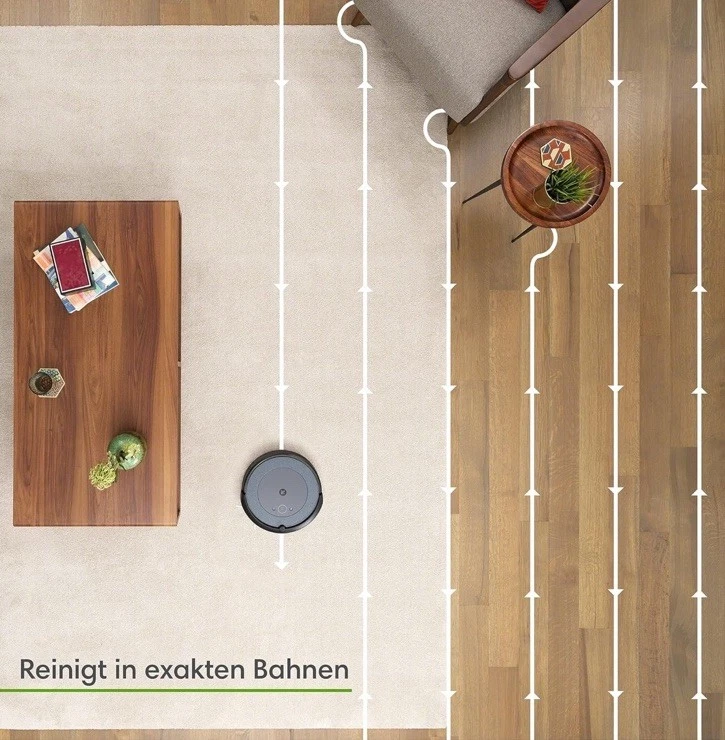iRobot Roomba I3+ (I3552) Saugroboter mit Selbstentleerungssystem - Schwarz - Bild 2 von 4