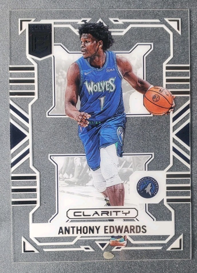 2022-23 Donruss Elite Clarity #3 Anthony Edwards