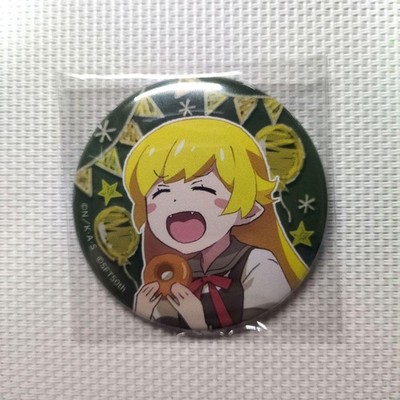 Monogatari Series Oshino Shinobu Can Badge  Shaft Expo, Metal,