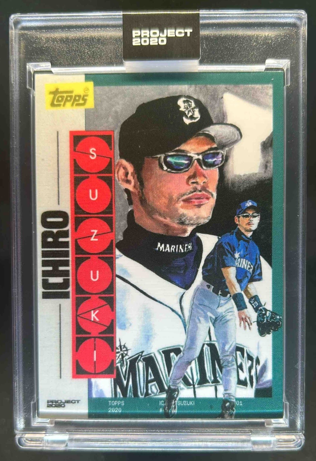 2020 Topps Project Ichiro Suzuki By Jacob Rochester #183 Mariners