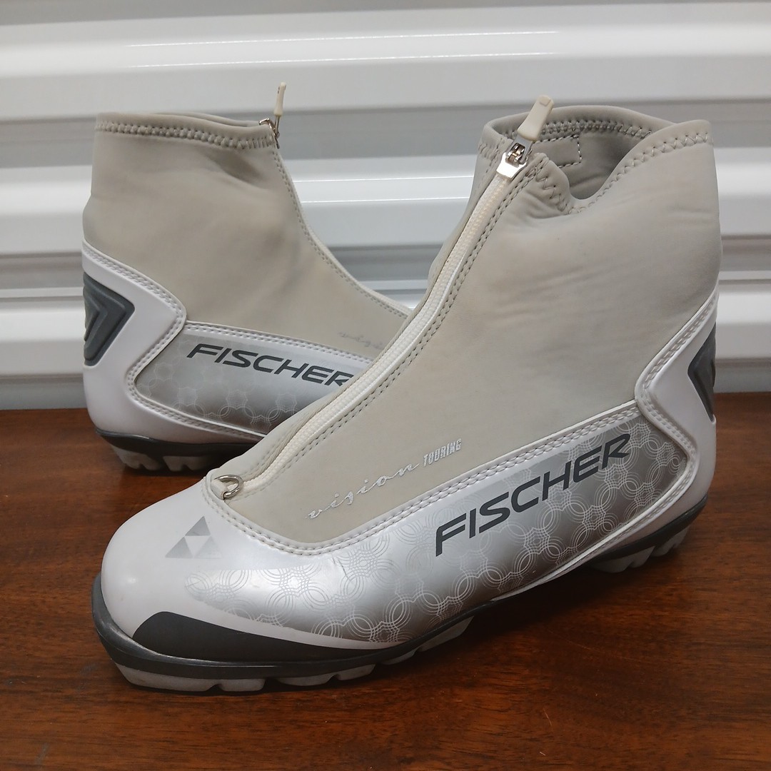 SALOMON Scarponi da sci di fondo Fischer Vision Touring taglia combinata EU41 US 9 Thinsulate