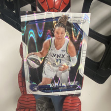 Panini (Prizm WNBA Kayla McBride White Seismic  #45 Minnesota Lynx 2025 Card)