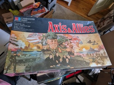 Sealed! New! Milton Bradley Vintage 1984 Axis Allies Spring 1942 Board Game
