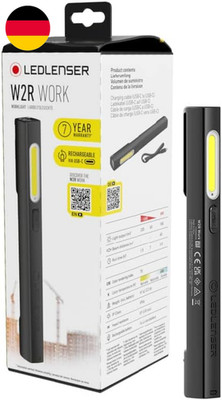Ledlenser W2R Work Stablampe LED Werkstatt | KFZ Lampe 220 Lumen | LED Baulampe 