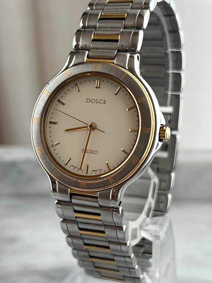 DOLCE Stainless 18.5cm Watch Quartz Steel Used SEIKO Men's 3.2x3.1cm - VintageWatches.PK DOLCE Stainless 18.5cm Watch Quartz Steel Used SEIKO Men's 3.2x3.1cm - vintagewatches.pk