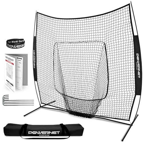 PowerNet Strike Zone Pitching Aid - Baseball Training Attachment For 7-8 FT Nets 5 thumbnail image