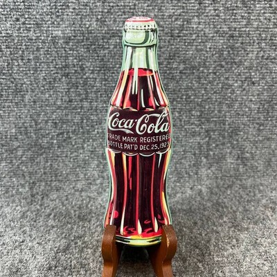 Vintage 1996 Coca-Cola Bottle Tin Pen Set by Pentech International Taiwan Untest