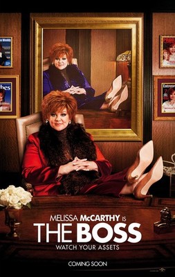 THE BOSS MOVIE POSTER 2 Sided ORIGINAL Advance 27x40 MELISSA MCCARTHY