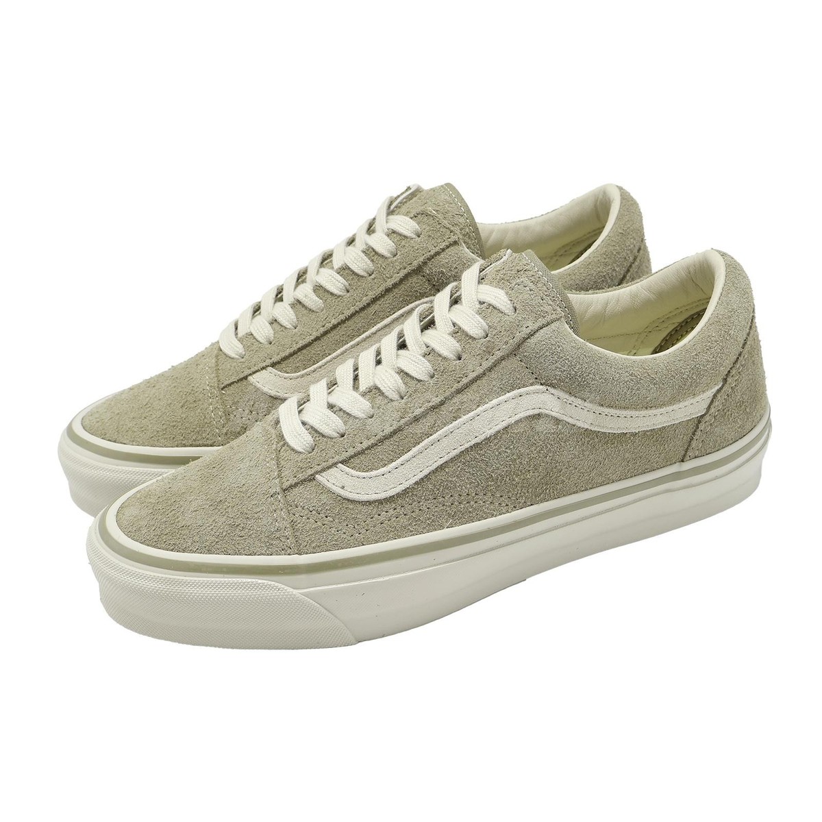 Vans Lx Old Skool Khaki White Men Lifestyle Casual Shoes Sneakers