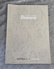 Original Ibanez Handbuch