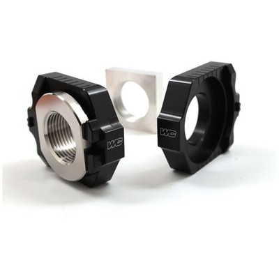 Works Connection Elite Axle Blocks - Black 17-261