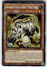 Advanced Crystal Beast Topaz Tiger BLCR-EN013 Prices | YuGiOh
