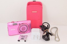 NIKON COOLPIX S3600 Azalea Pink Compact Digital Camera 20.1MP 8x Optical Zoom