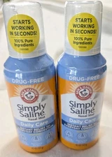 Simply Saline Nasal Mist 4.5oz 127g (2 Pack)