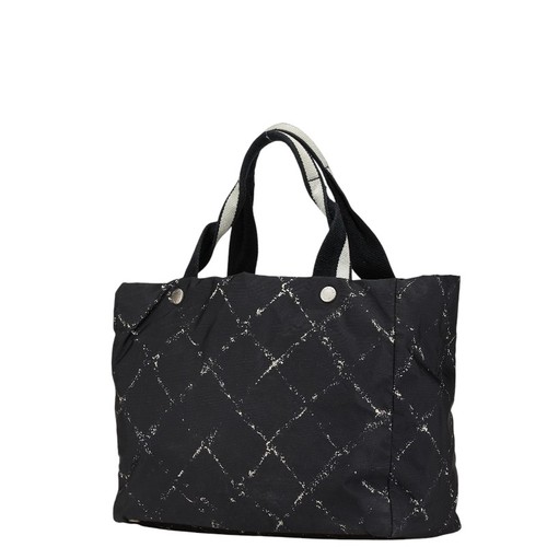CHANEL Old travel line Handbag Tote Bag Women 【Used】 - Picture 2 of 12