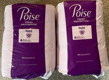 Poise Fresh Protection Pads, 4 Maximum Long, 98 Total Pads, Disheveled Packs