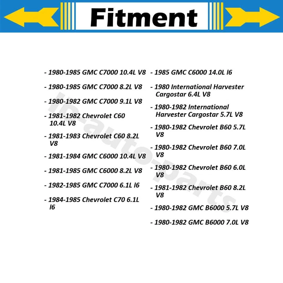 2x Cilindro de rueda de freno delantero superior para 1980 1981 1982 Chevrolet C60 4,8 L Foto 4 de 4