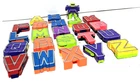 Alpha Bots - Alphabet Transformer - 23 Letters/Robot - Vintage 1980s Toys