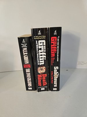 W.E.B. Griffin Lot of 3 PB Books - Badge of Honor, Honor Bound, Saboteurs