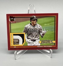 2026 Topps Series One Manny Machado 1/5 Four Color Logo Patch San Diego Padres