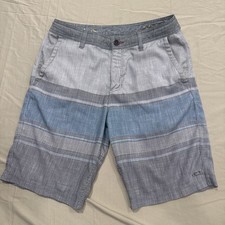 O Neill Hybrid Board Shorts Swim Trunks Surf Men s 32 Chino Gray Golf Quick Dry