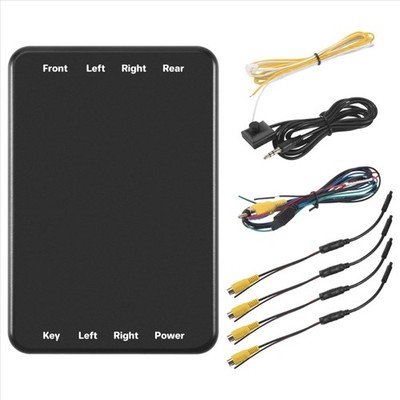 360 Degree Panoramic Car Camera Control Switch for 4 Channel Converter Systems