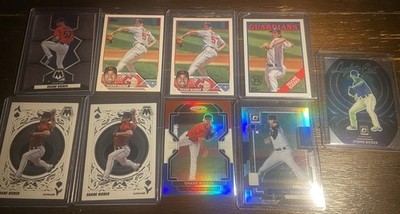 Shane Bieber A Super Talented Pitcher Lot Of 9 With Prizm/Holo/ Insert/Aces +  
