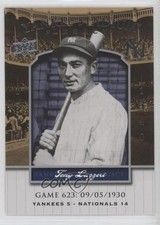 2008 Upper Deck Yankee Stadium Legacy Tony Lazzeri #YSL623 HOF 0e2x