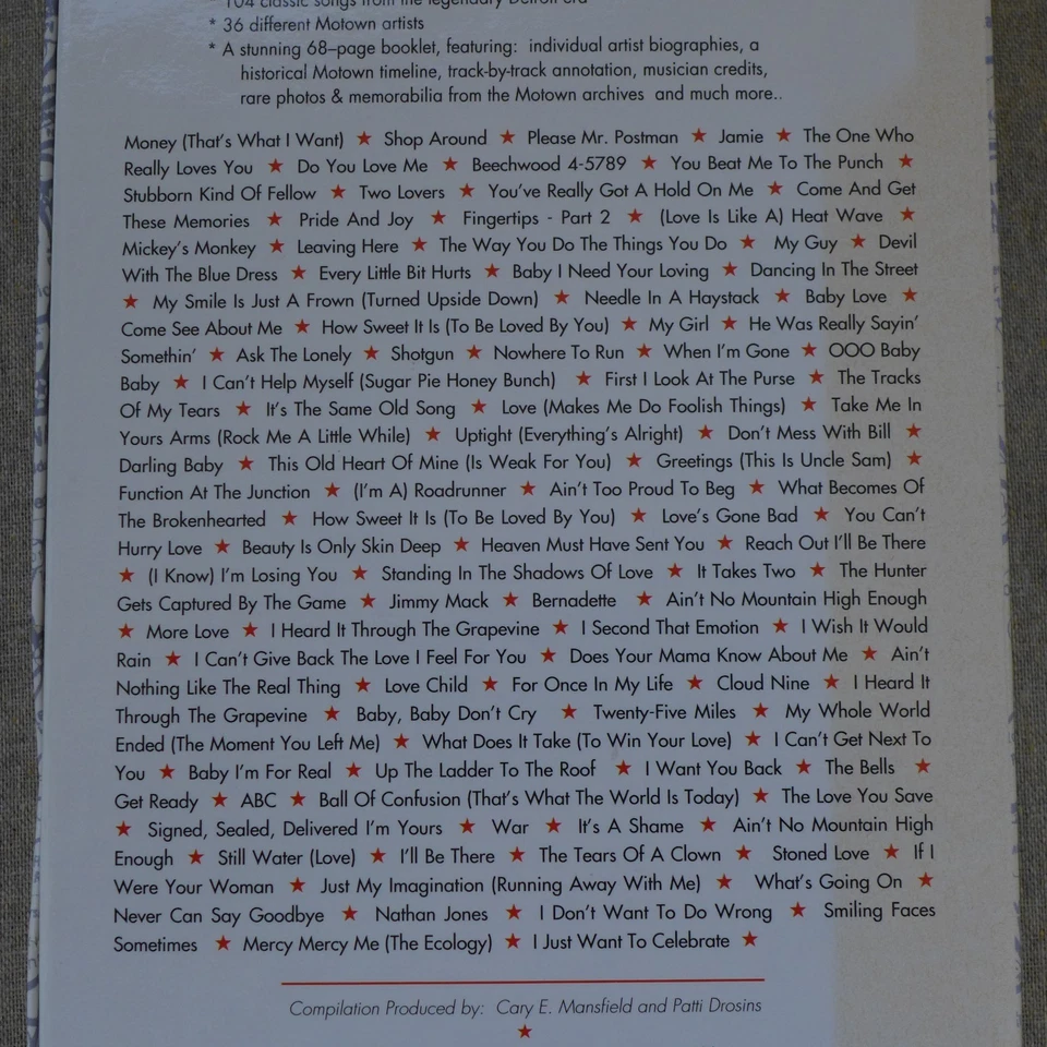 HITSVILLE USA - THE MOTOWN SINGLES COLLECTION 1959-1971 - 4 CD BOX - Bild 3 von 4