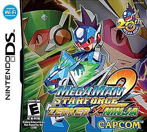 Mega Man Star Force 2: Zerker X Ninja (Nintendo DS, 2008 Mega Man Star Force 2: Zerker X Ninja (Nintendo DS, 2008