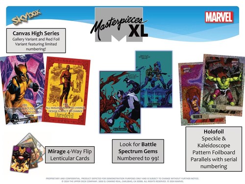2024 UPPER DECK MARVEL MASTERPIECES XL (Joe Jusko) HOBBY BOX FREE SHIP 🔥🔥🔥 - Bild 6 von 7